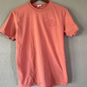 Everyday Short Sleeve Crewneck Tee - Coral